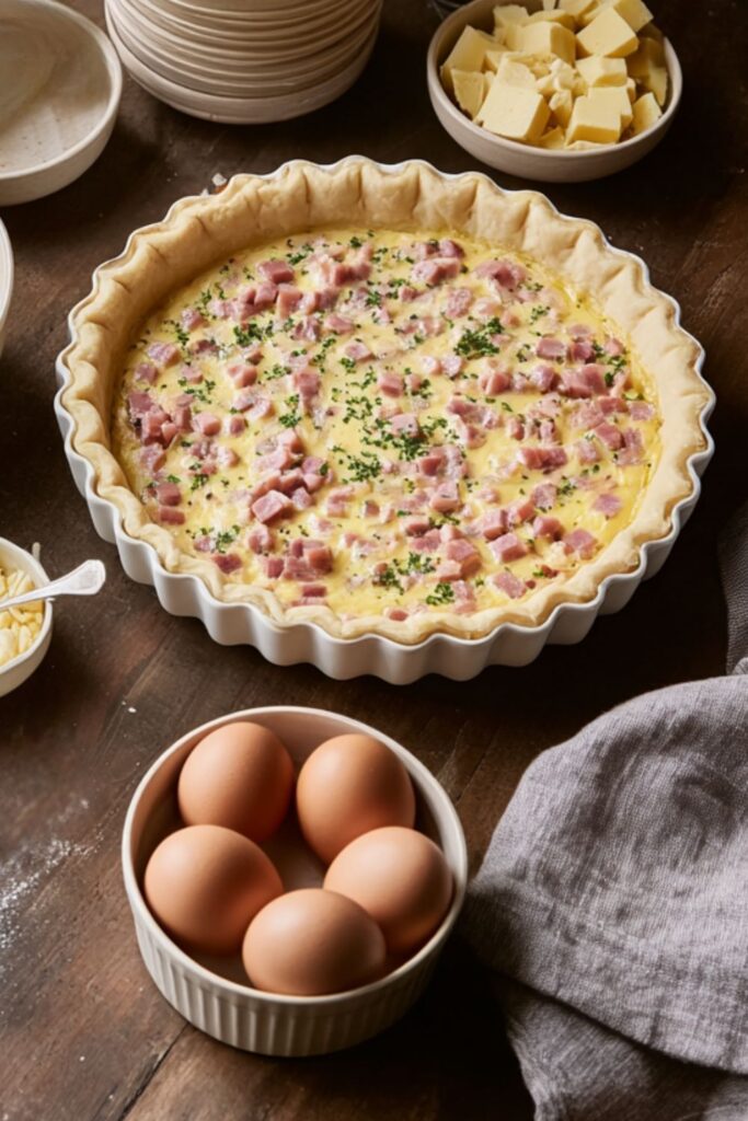 Ina Garten Ham and Cheese Quiche Recipe