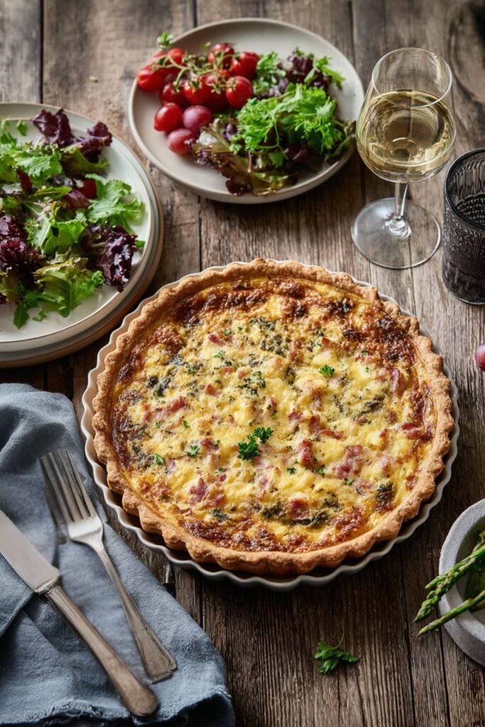 Ina Garten Ham and Cheese Quiche Recipe