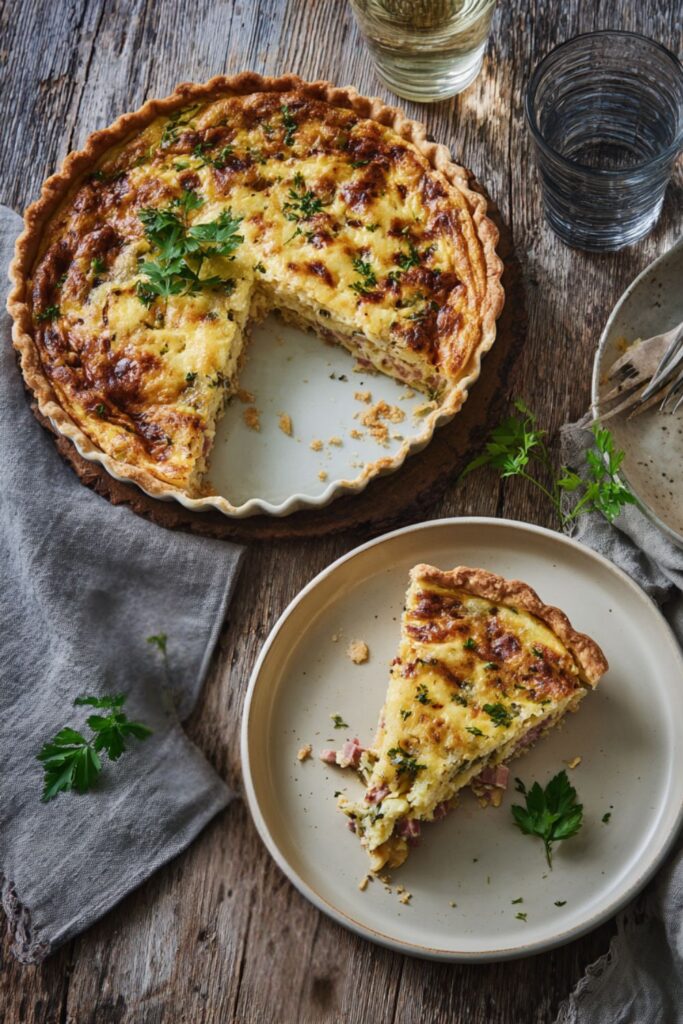 Ina Garten Ham and Cheese Quiche Recipe