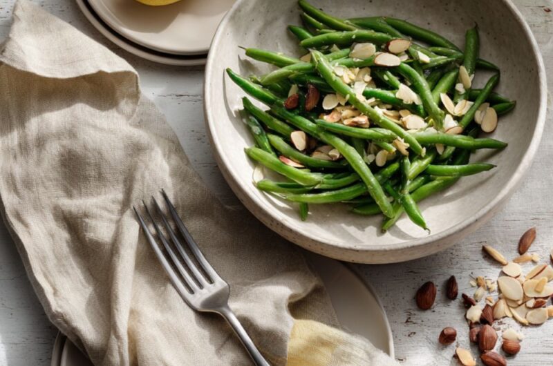Ina Garten Green Beans Almondine Recipe