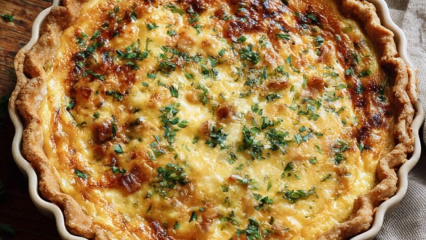 Ina Garten Ham and Cheese Quiche Recipe