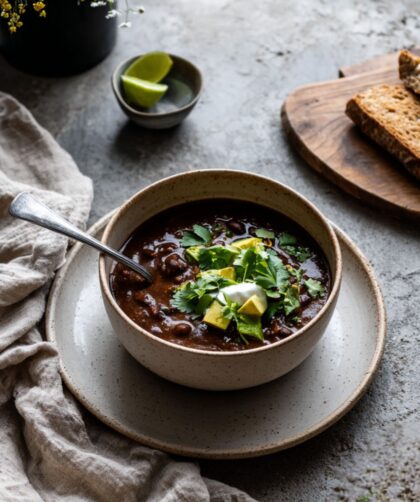 Ina Garten Barefoot Contessa Black Bean Soup Recipe