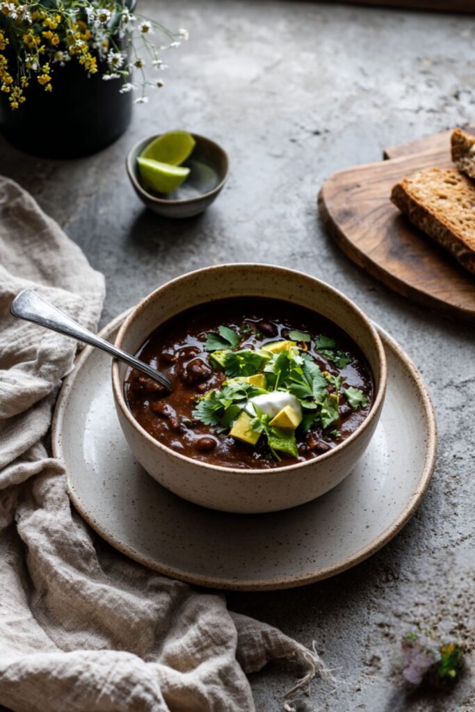 Ina Garten Barefoot Contessa Black Bean Soup Recipe