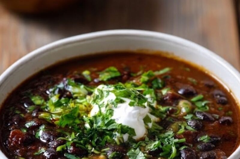 Barefoot Contessa Black Bean Soup Recipe