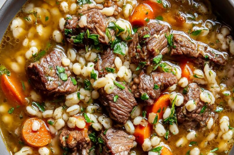 Ina Garten Beef And Barley Soup Recipe