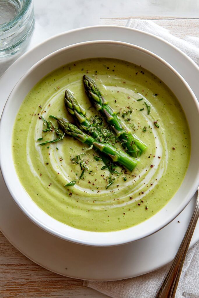 Ina Garten Cream of Asparagus Soup Recipe