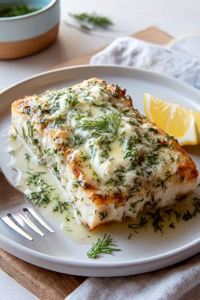 Ina Garten Halibut with Herb Butter – A Simple and Elegant Seafood Dish Recipe