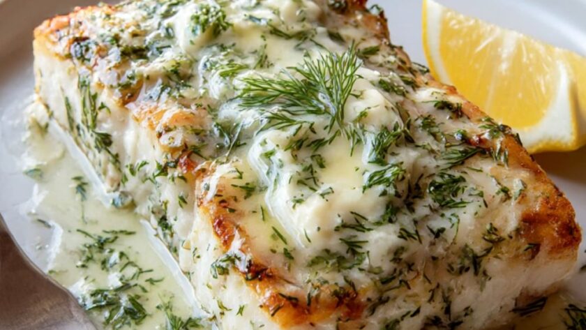 Ina Garten Halibut with Herb Butter – A Simple and Elegant Seafood Dish Recipe