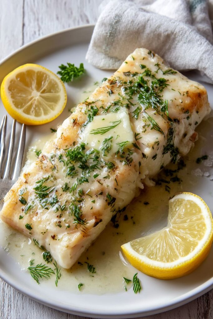 Ina Garten Halibut with Herb Butter – A Simple and Elegant Seafood Dish Recipe