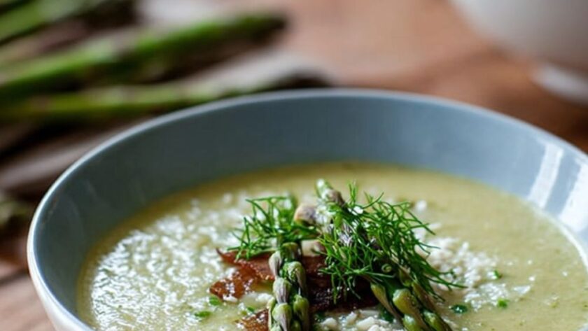Ina Garten's Cream of Asparagus Soup