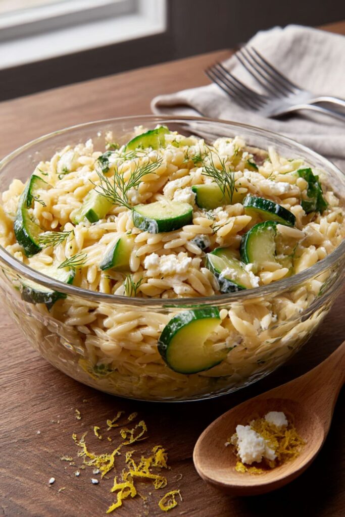 Barefoot Contessa Orzo Salad With Cucumber Recipe