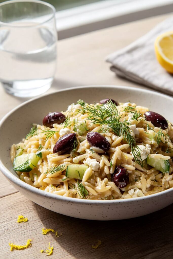 Barefoot Contessa Orzo Salad With Cucumber Recipe