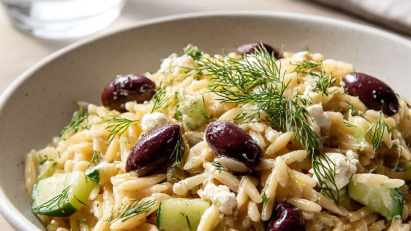 Barefoot Contessa Orzo Salad With Cucumber Recipe