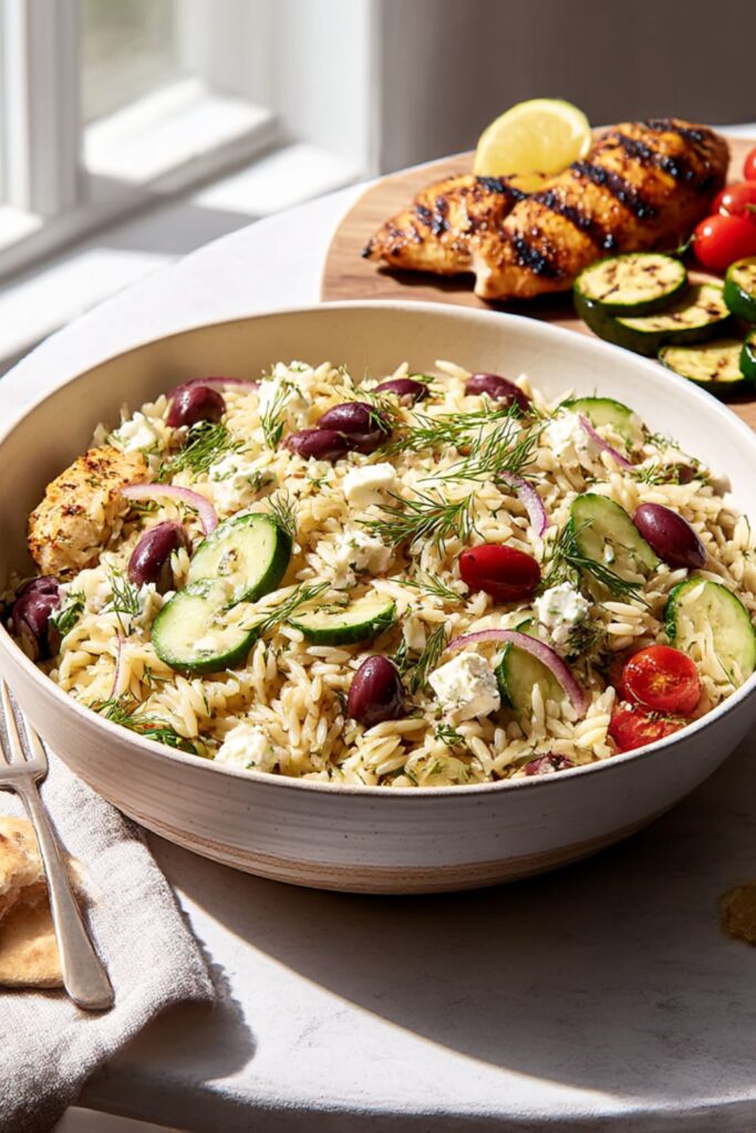 Barefoot Contessa Orzo Salad With Cucumber Recipe