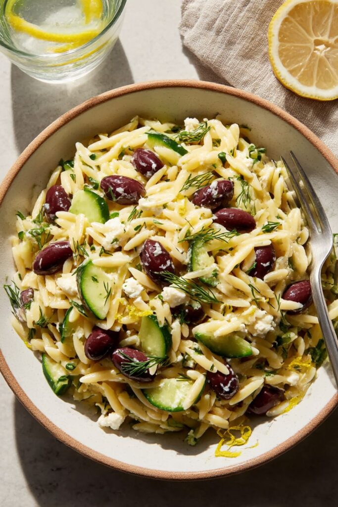 Barefoot Contessa Orzo Salad With Cucumber Recipe