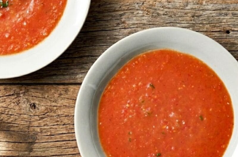Barefoot Contessa Roasted Tomato Basil Soup Recipe