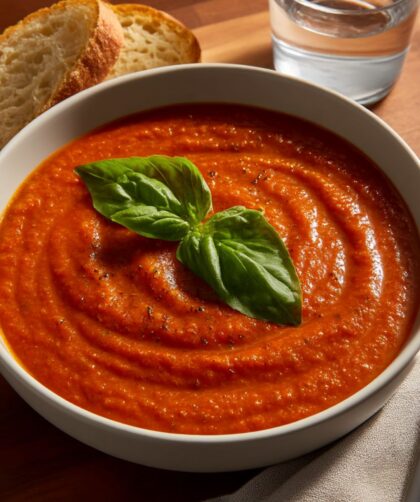 Barefoot Contessa Roasted Tomato Basil Soup Recipe