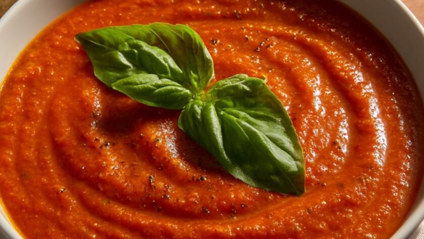 Barefoot Contessa Roasted Tomato Basil Soup Recipe
