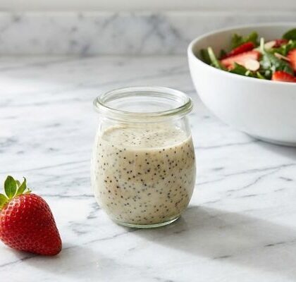 Barefoot Contessa Style Poppy Seed Dressing Recipe