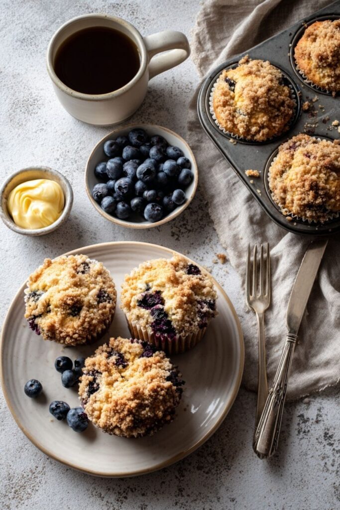 Ina Garten Blueberry Coffee Cake Muffins Recipe