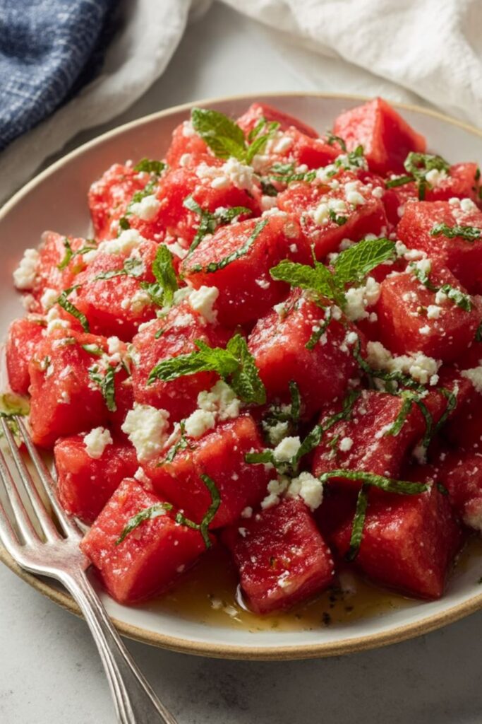Ina Garten Feta Watermelon Salad