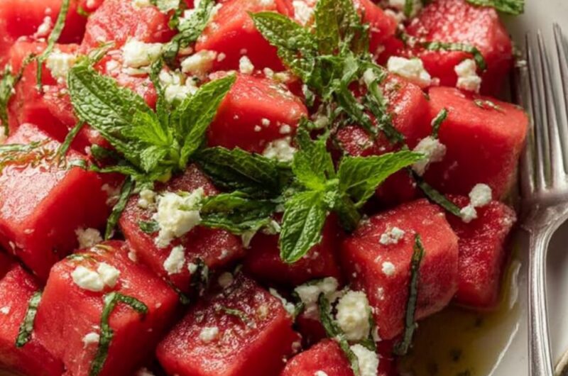Ina Garten Feta Watermelon Salad Recipe
