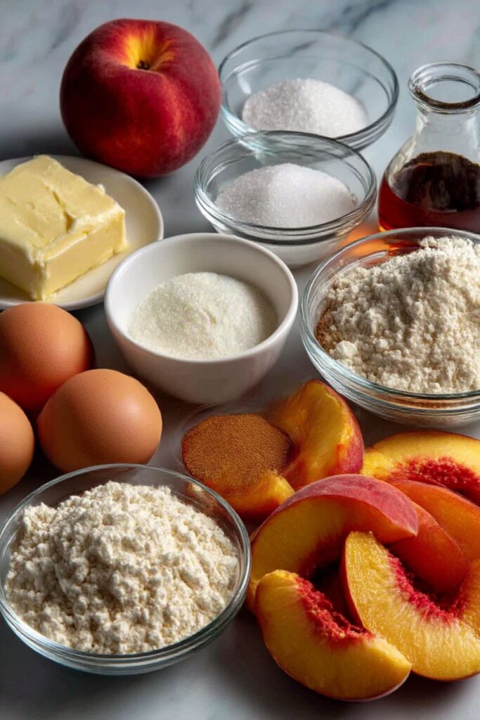 Ina Garten Fresh Peach Cake Recipe