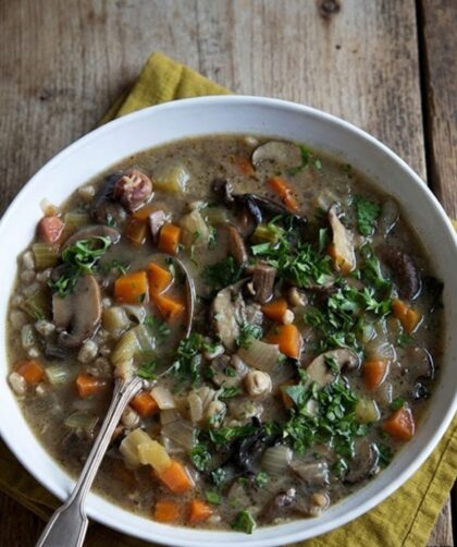 Ina Garten Mushroom Farro Soup Recipe
