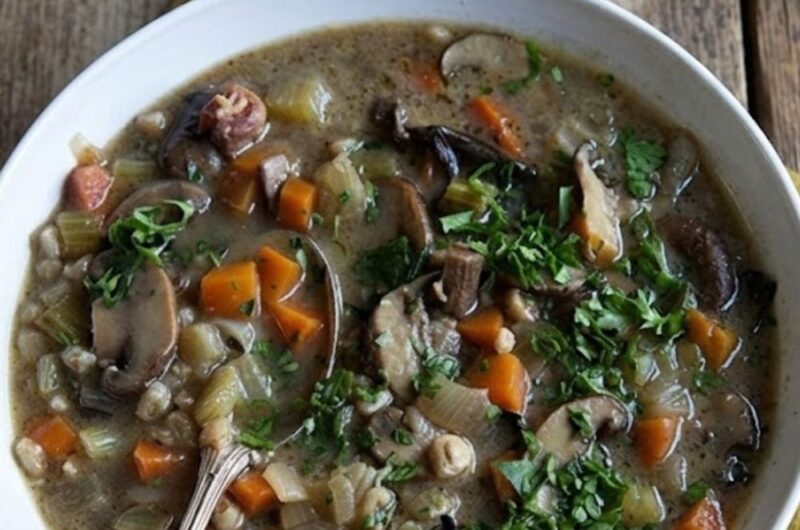 Ina Garten Mushroom Farro Soup Recipe