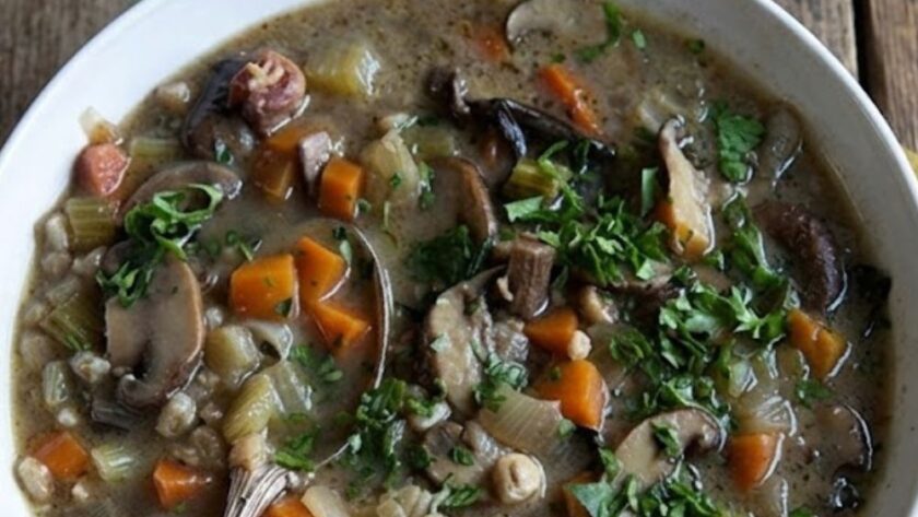 Ina Garten Mushroom Farro Soup Recipe
