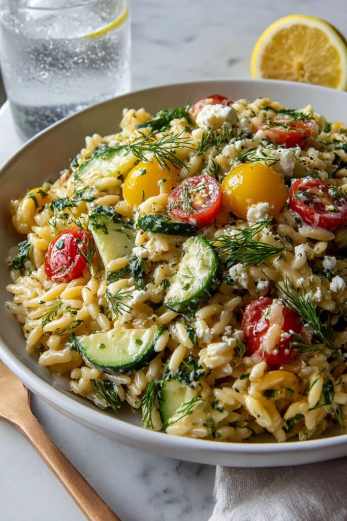 Ina Garten Orzo Salad With Feta Recipe