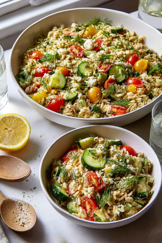 Ina Garten Orzo Salad With Feta Recipe