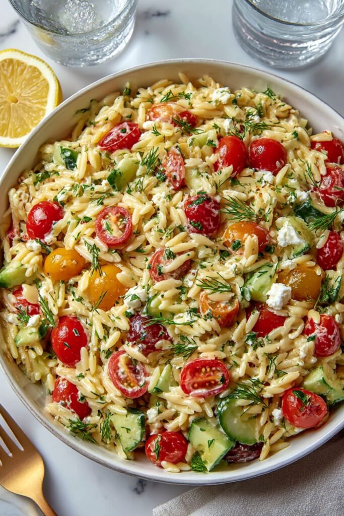 Ina Garten Orzo Salad With Feta Recipe