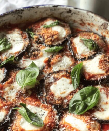 Ina Garten Roasted Eggplant Parmesan Recipe