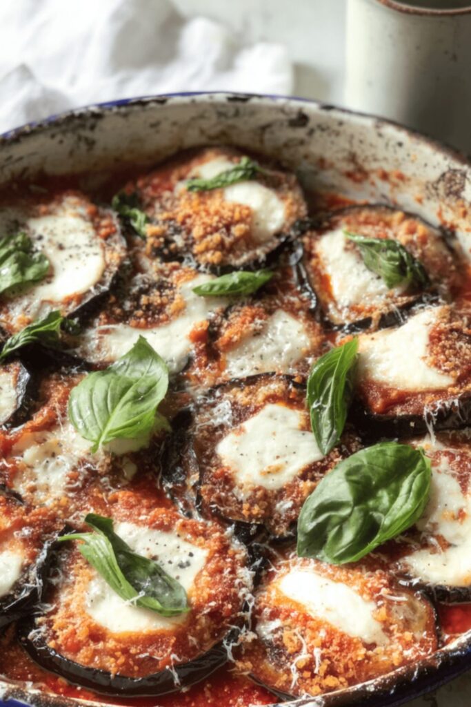 Ina Garten Roasted Eggplant Parmesan Recipe