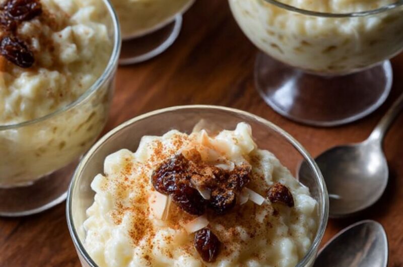 Ina Garten Rum Raisin Rice Pudding Recipe