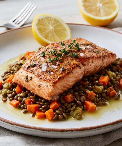 Ina Garten Salmon With Lentils Recipe