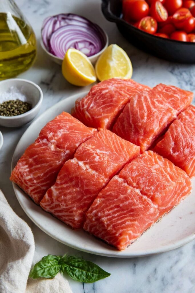 Ina Garten Salmon With Melting Tomatoes Recipe