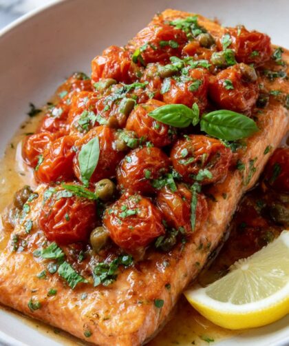 Ina Garten Salmon With Melting Tomatoes Recipe