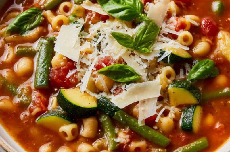 Ina Garten Summer Minestrone Soup Recipe