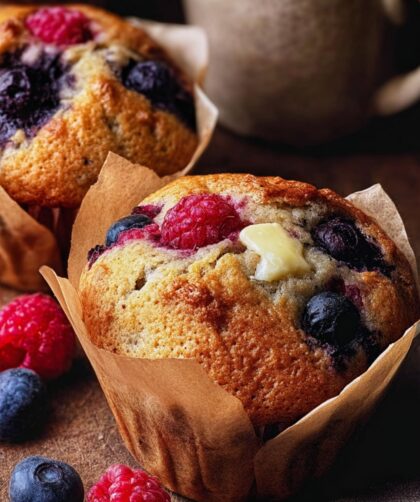 Ina Garten Tri Berry Muffins Recipe