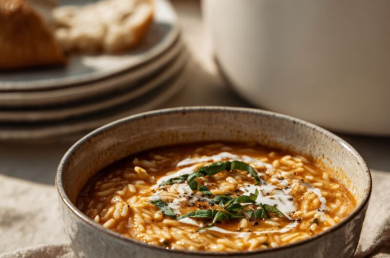 Barefoot Contessa Tomato Soup With Orzo Recipe