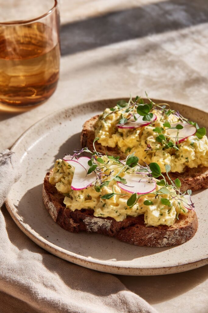 Ina Garten Egg Salad Tartines Recipe