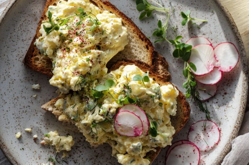 Ina Garten Egg Salad Tartines Recipe