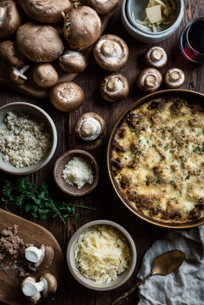 Ina Garten Sausage Stuffed Mushrooms Recipe
