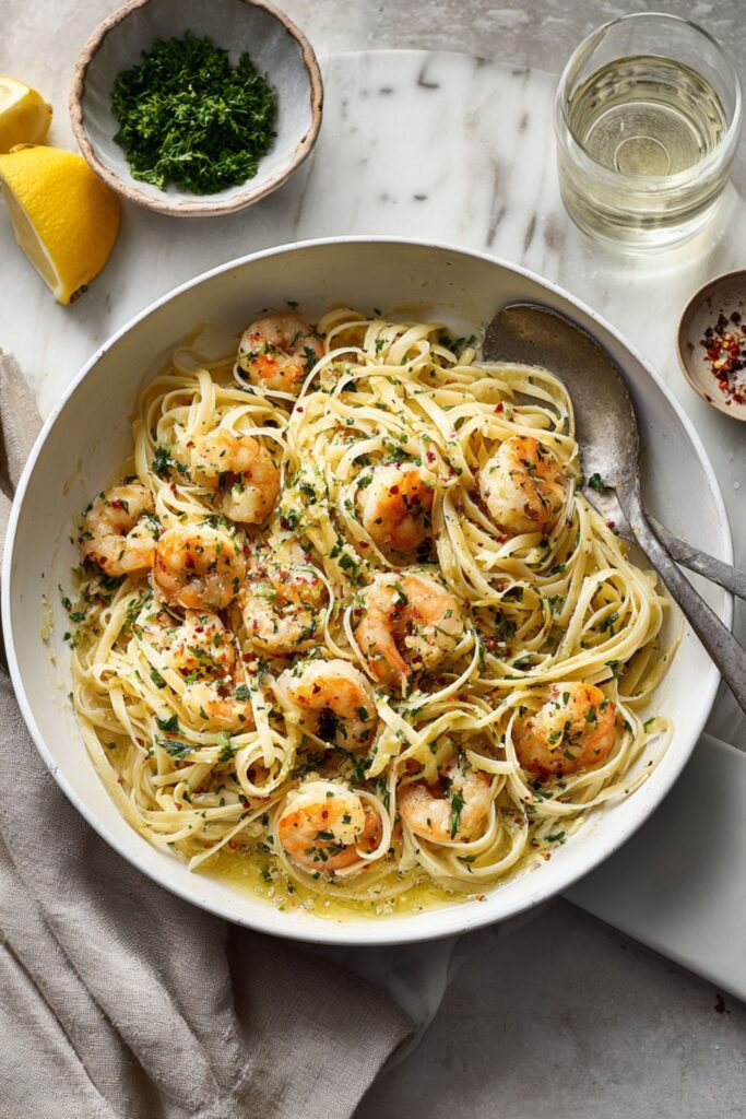 Ina Garten Linguine With Shrimp Scampi Recipe