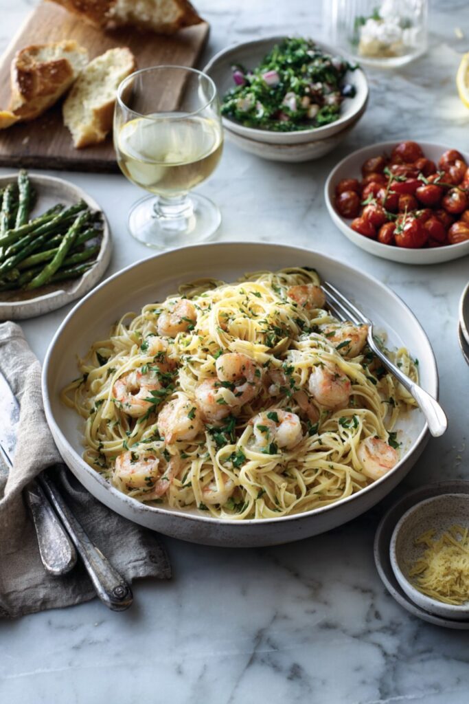 Ina Garten Linguine With Shrimp Scampi Recipe