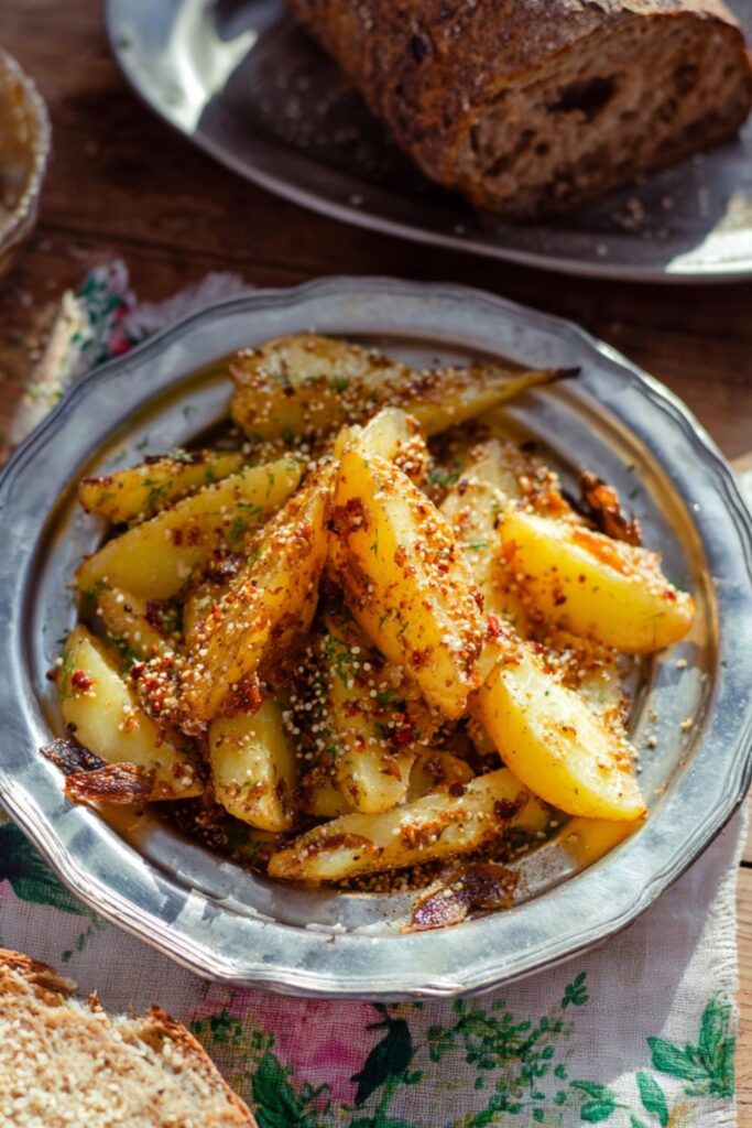 Barefoot Contessa Mustard Roasted Potatoes Recipe