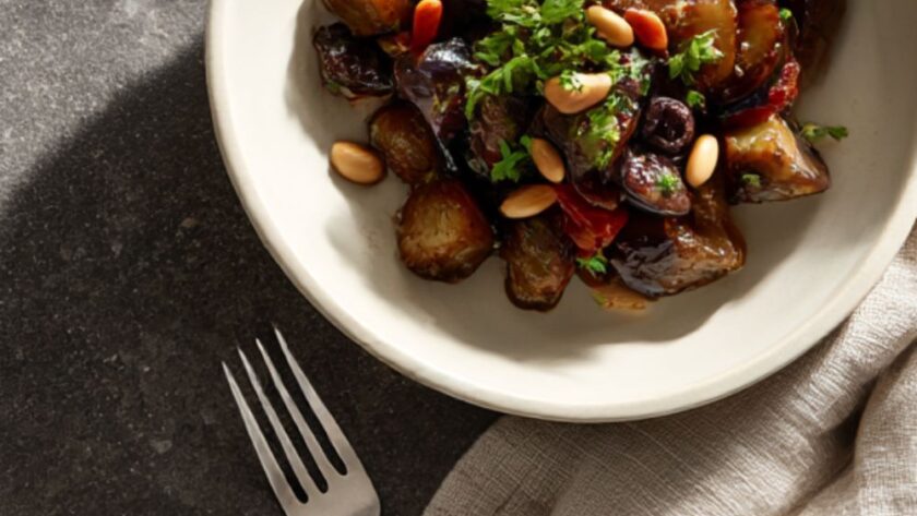 Ina Garten Roasted Eggplant Caponata Recipe