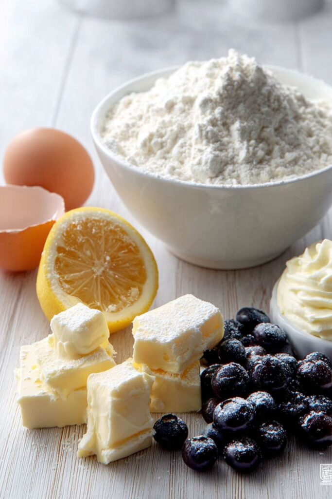 Ina Garten Blueberry Lemon Cream Cake Recipe